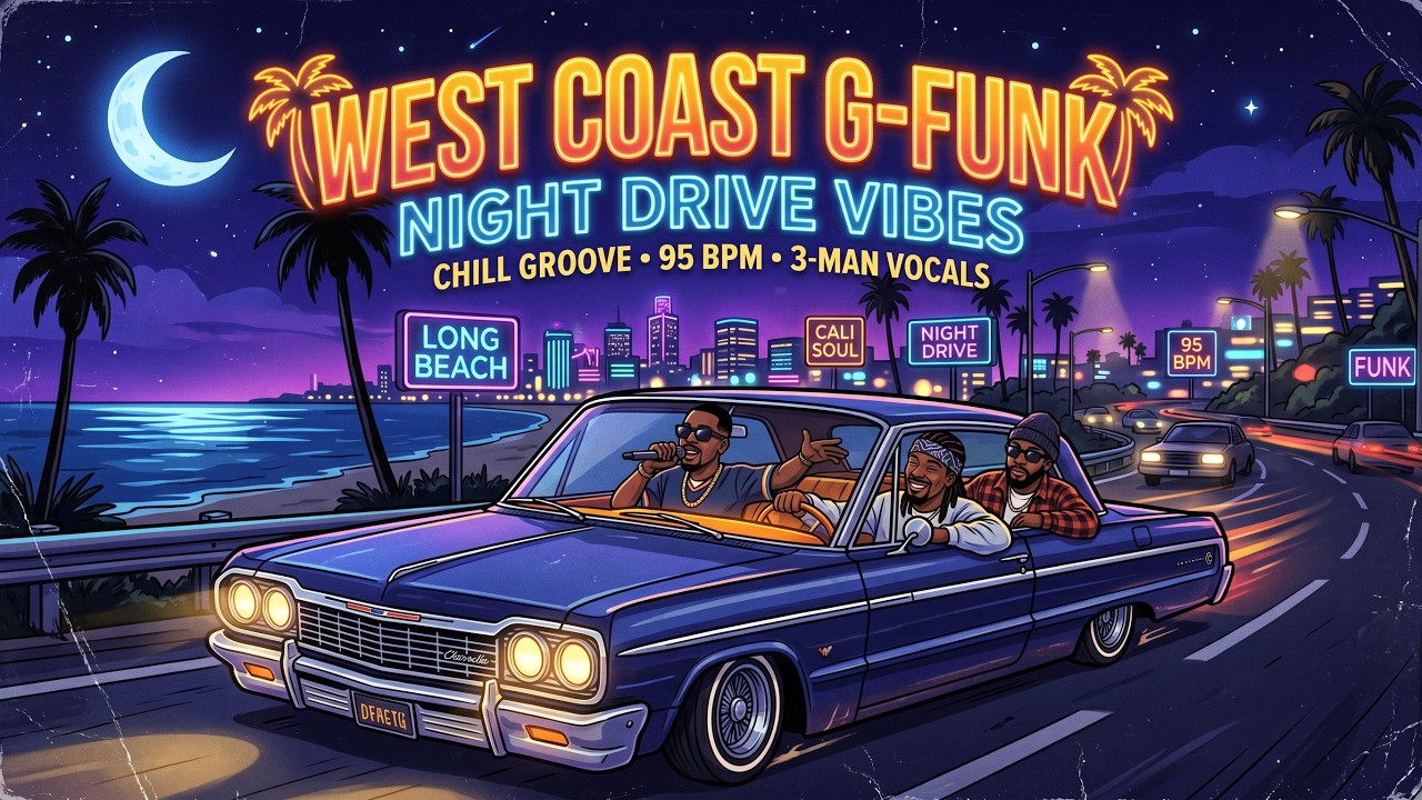 chill rap 30min - west coast gfunk night drive vibes vol.6 - YouTube