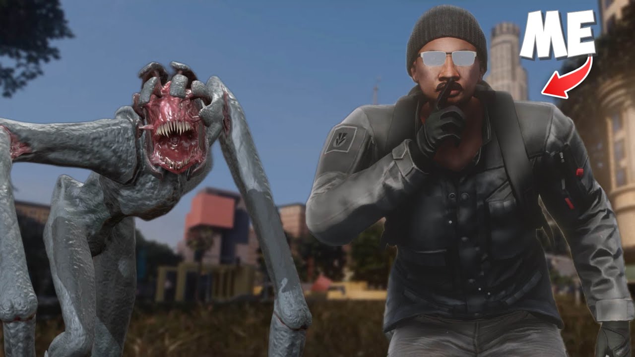 100 PLAYERS SIMULATE A Quiet Place in GTA 5 RP