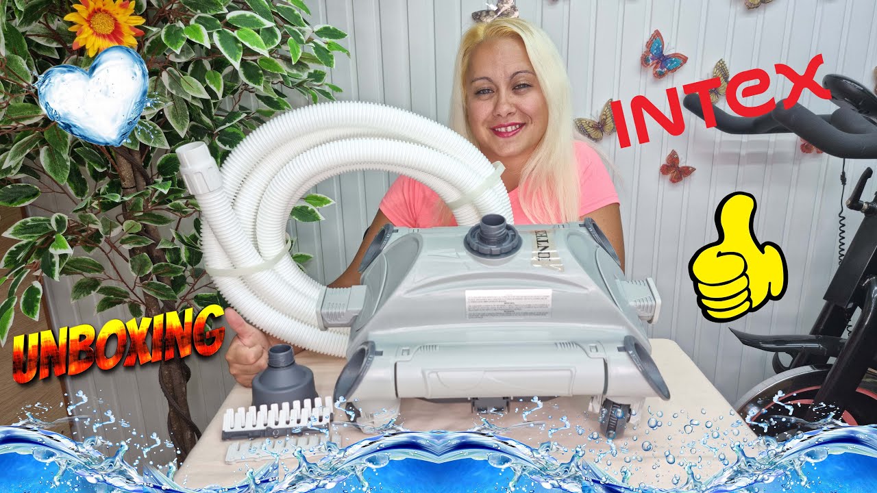 Intex Automatic Pool Cleaner Unboxing Intex 58948 28001 Youtube