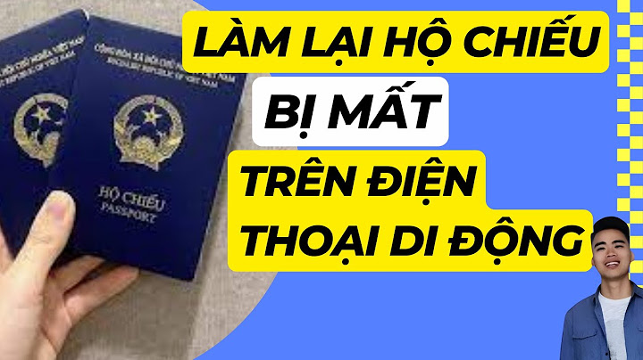 Hướng dẫn xin cấp hộ chiếu online