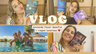 Tentando fazer desafios de leitura, ganhei uma viagem de aniversário, unboxings e + || Jéssica Lopes