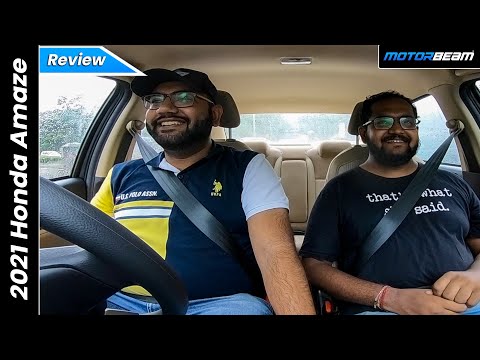 2021 Honda Amaze Facelift Review - A Different Take | MotorBeam
