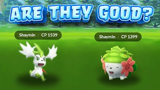 Is SHAYMIN GOOD in POKÉMON GO? 