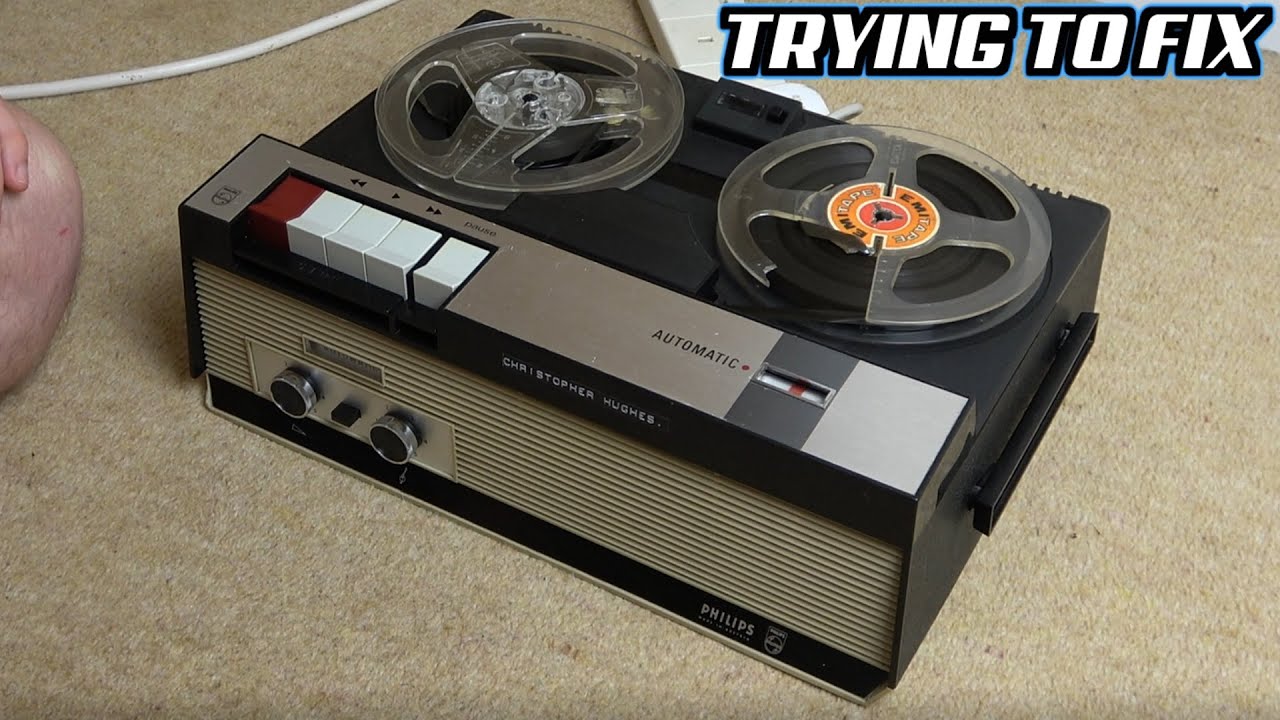 Tape recorder, Portable, Magnetic, Reel-to-Reel