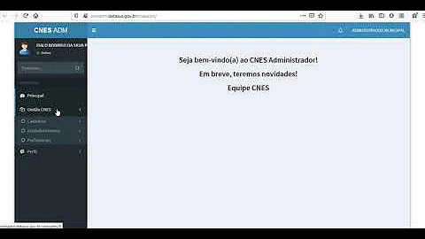 Como dar entrada no CNES?