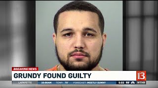 Grundy found guilty
