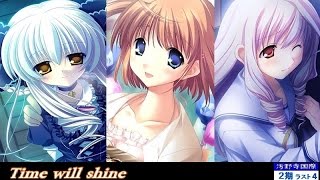Video thumbnail of "Time will shine （ Full 歌詞付き ） Alchemy+ ~ダカーポ2~ D.C.Ⅱ 挿入歌 【雪月花 ver】"