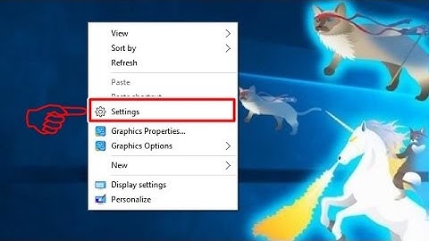 Windows 10 Tips : Add Settings to Desktop Context Menu with Icon