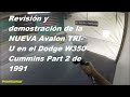 Revisión y demostración de la NUEVA Avalon TRI-U en el Dodge W350 Cummins Part 2 de 1991