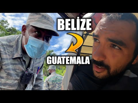 Crossing the Belize/Guatemala Border on Foot (Secret Camera) 🇬🇹 ~408