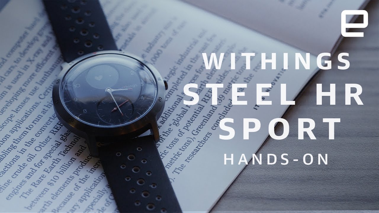 Withings Steel HR Sport Hands-on