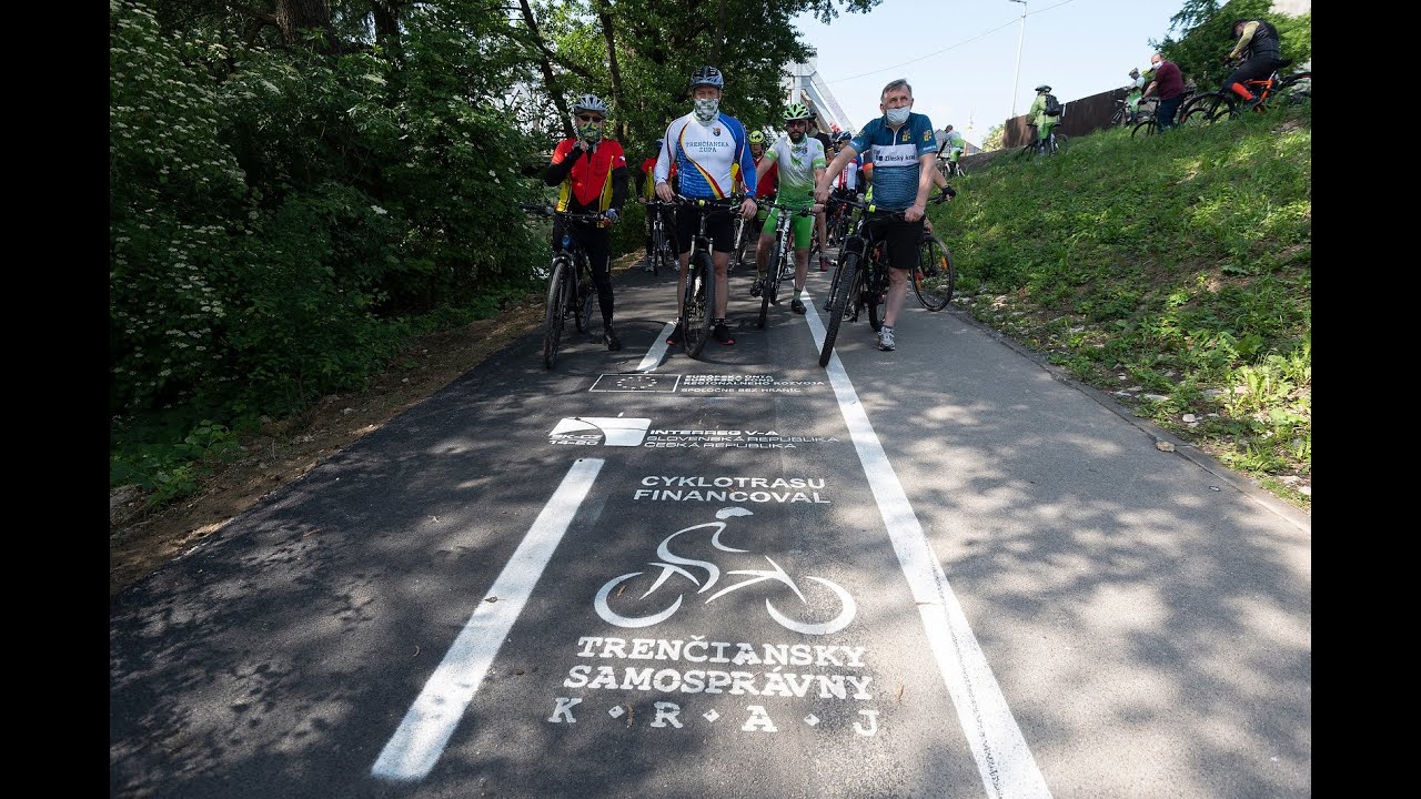 Slávnostné otvorenie úseku cyklotrasy v rámci projektu Na bicykli po stopách histórie