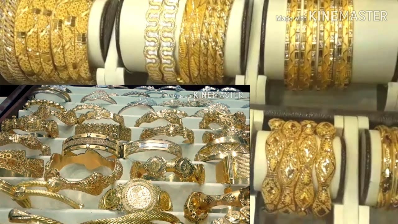 اسعار الذهب اليوم/بالسعودية جولة بمحلات الذهب/احدث اشكال غوايش موديلات دهب سعودي تركي لازوردي