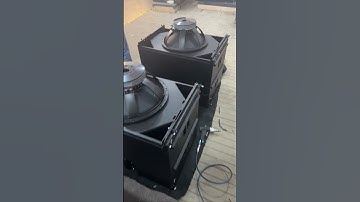 Subwoofer # Linear Array # Speaker # OEM # Single 18 inch # Made in China#line #bass  #Sandy