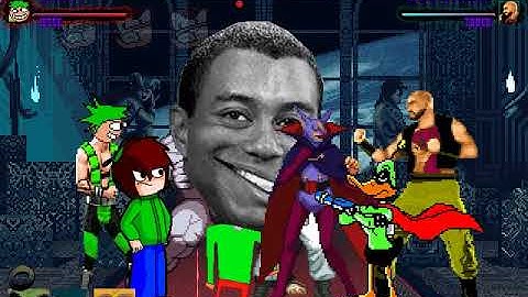 MUGEN Request: Team MH Daniel Vs Team Duck Dodgers (4v4 Simul)