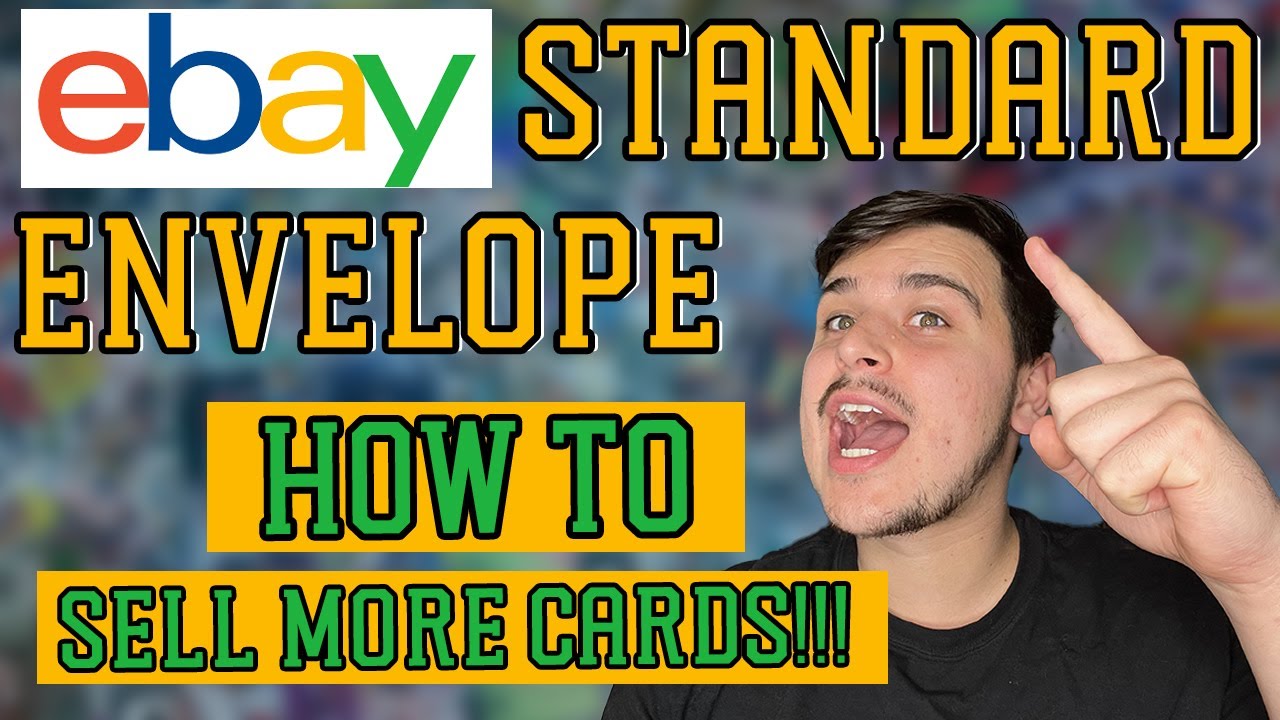 Shipping SPORTS CARDS with eBay Standard Envelope!!! SAVE MONEY AND BOOST SALES 💥 YouTube