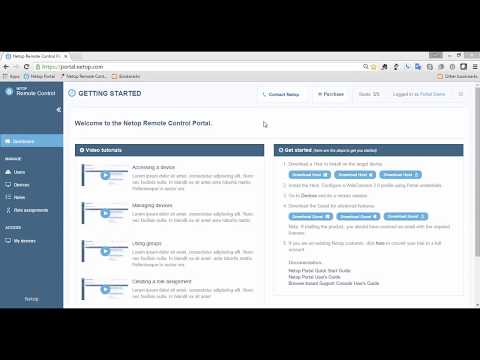 ARCHIVED: Netop Remote Control Portal - Install a Guest and add to the Netop Portal