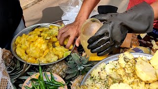 Spicy Mixed Fruits - Popular Street Food of Bangladesh