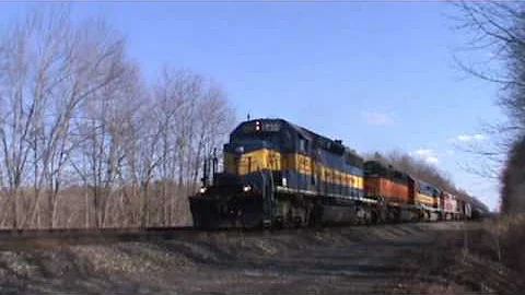 Six SD40's, Five Rail Roads, and Six Paint Schemes all on one CSX K633!