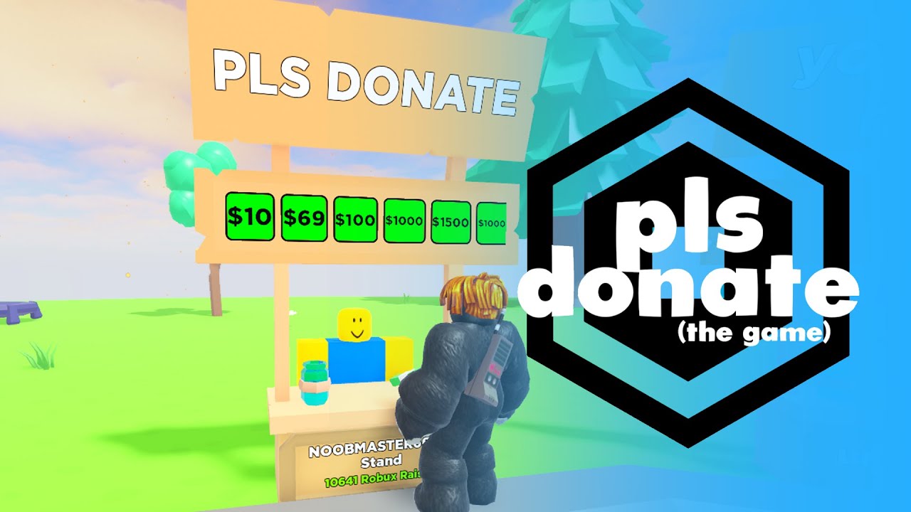 Pls donate - Roblox