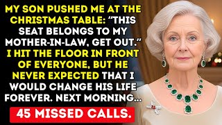 Download Lagu My Son Pushed Me at Christmas Dinner “This Seat Is for My Mother-in-Law,  Get out.” But he forgot... MP3