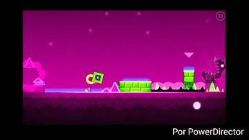 1° Nivel Geometry dash Meltdown (Tres estrellas)