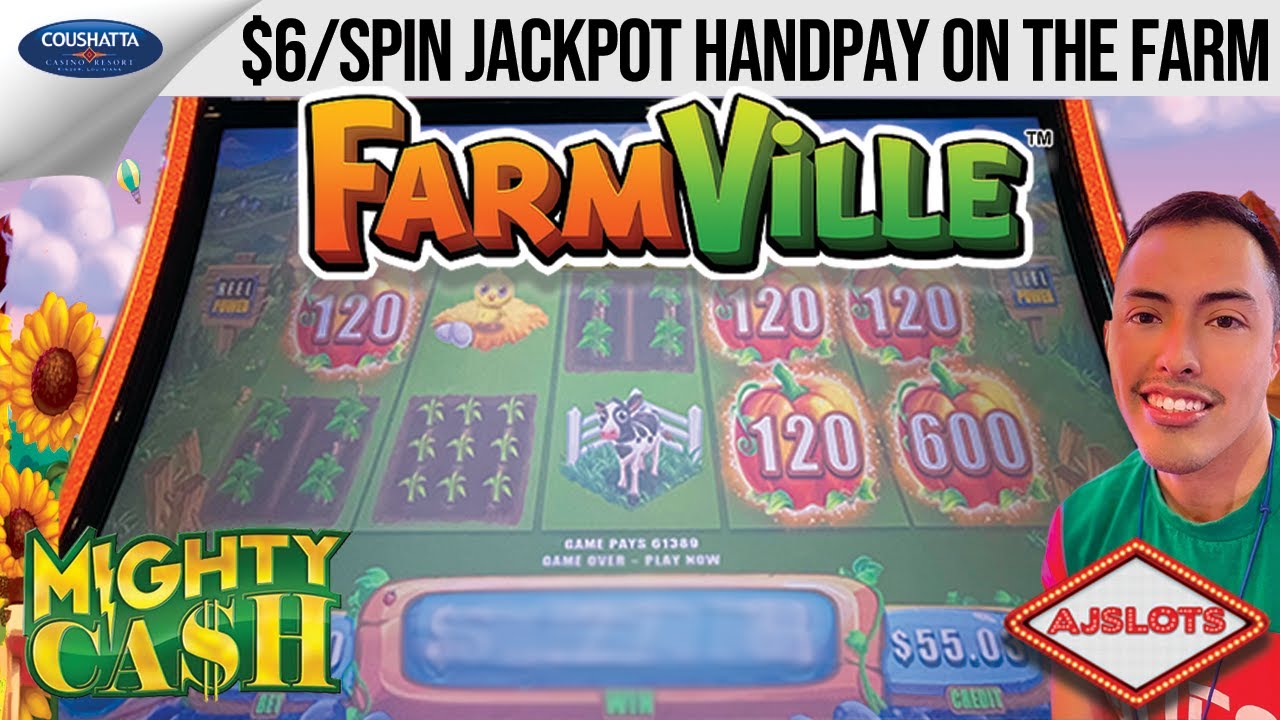 MAXI JACKPOT HANDPAY 🐷 CASH keeps growing on FARMVILLE 🌽 AJSlots