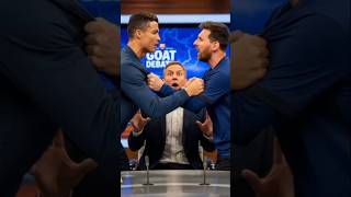 Ronaldo and Messi FIGHT on Live TV! 😱🔥 | Shocking Moment Caught on Camera