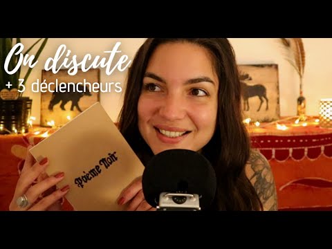ASMR ON DISCUTE * Proche micro et déclencheurs 😊