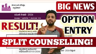 BIG NEWS - Too Many Changes In KCET Counselling Process 2026 | KCET Result 2026 | Option Entry