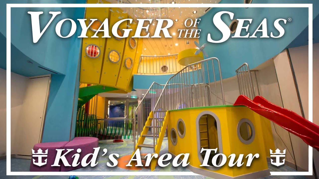 Voyager of the Seas | Kid's Area Walkthrough Ship Tour & Review.