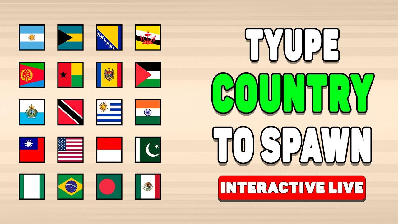 Country Flags Battle - Type Your Country | Learn Geography🌍02.03.2026