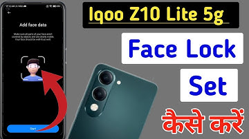 Iqoo Z10 Lite 5g face lock setting / Iqoo 5g me face unlock kaise lagaen /Iqoo Z10 Lite 5g face lock