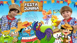 Galinha Pintadinha na Festa Junina - Quadrilha - Música infantil