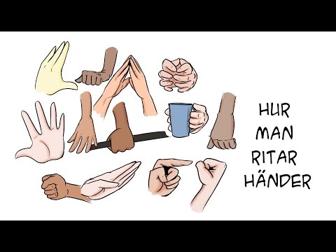 Video: Hur Man Målar Händer