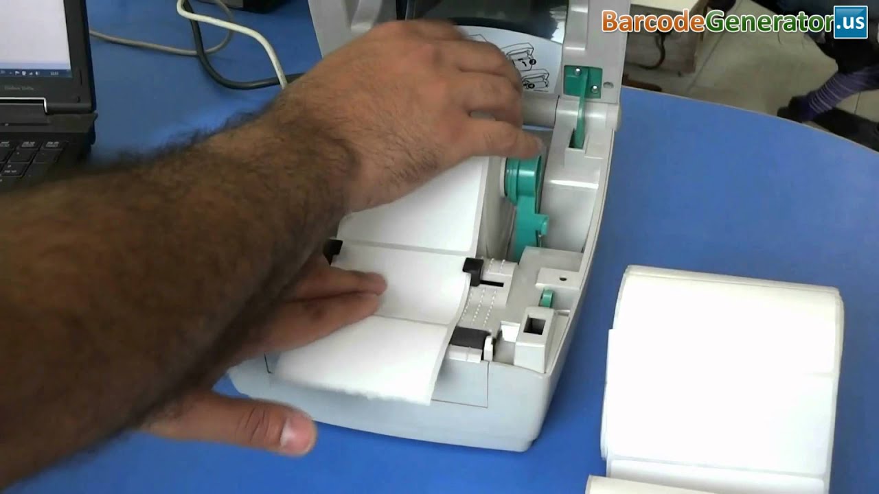 Printing Barcode Labels using Thermal Printer - YouTube