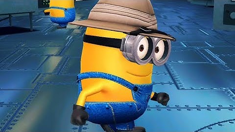 Minion Rush Gameplay - Hunter and Referee Complete Mission in the Inventing Room 1 (iOS, Android)