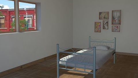 Autodesk Maya 2014 Tutorial  How to model Bed Modeling, Texturing Part 5