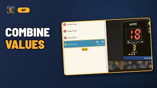 Template Fields: Combine Scores and Clock in One Line | ScoreSight