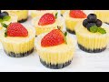 ミニベイクドチーズケーキの簡単な作り方 How to make an easy mini cheesecake