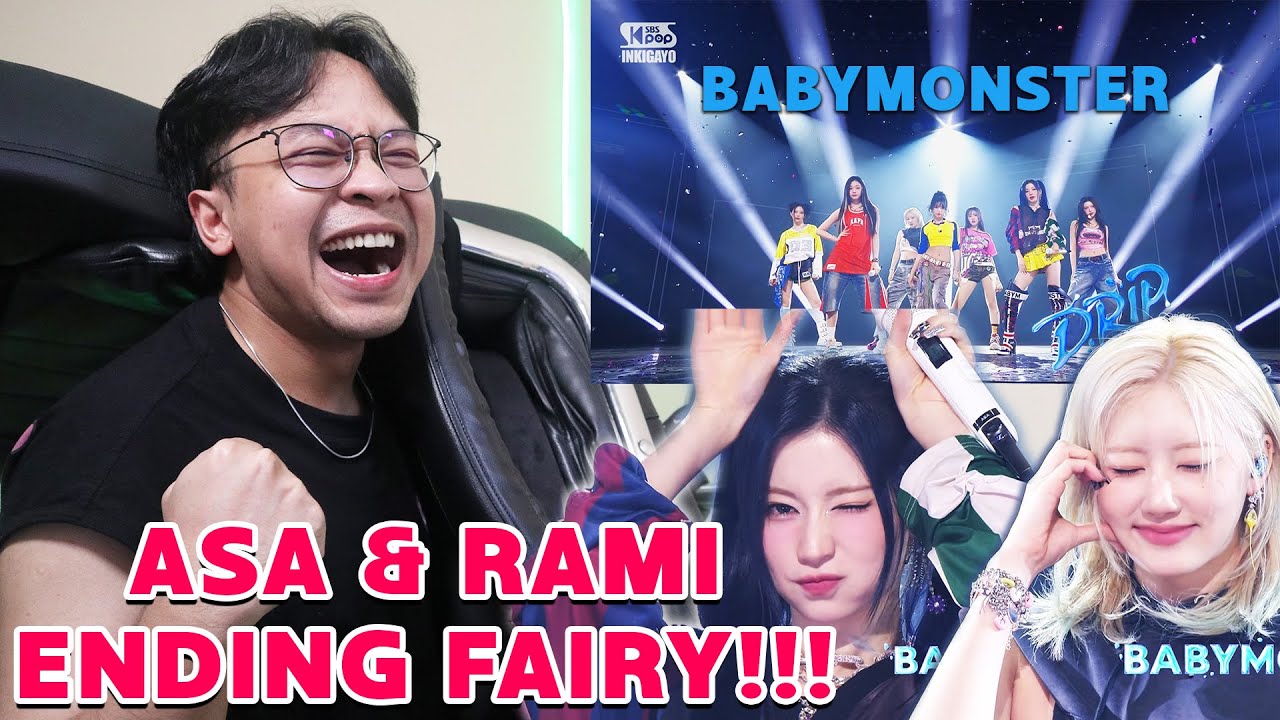 BABYMONSTER - ‘DRIP' Inkigayo 20241117 REACTION!!