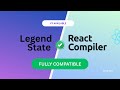 Legend State is now fully compatible with React Compiler!