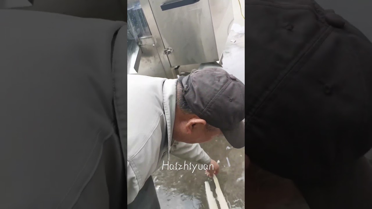 Ribbonfish deboning machine 