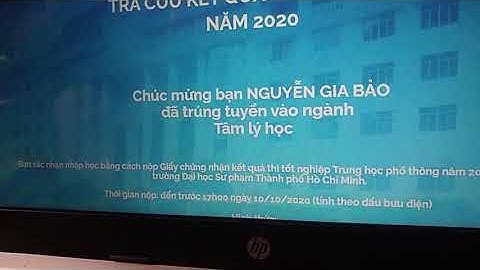 Tra cứu kết quả trúng tuyển văn lang