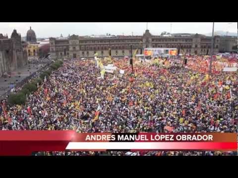 LÓPEZ OBRADOR. CIERRE DE CAMPAÑA. JUNIO 27 2012