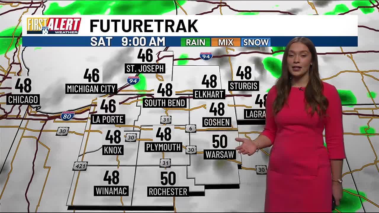 First Alert Weather: Pockets of light rain this afternoon - YouTube