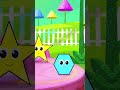 Ten Little Shapes #shorts #trending #ytshorts #nurseryrhyme #viral #cartoon