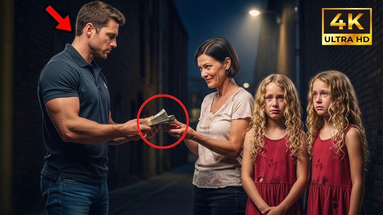 Single dad buys poor twin girls sold by cruel stepmother—what he learns shocked him