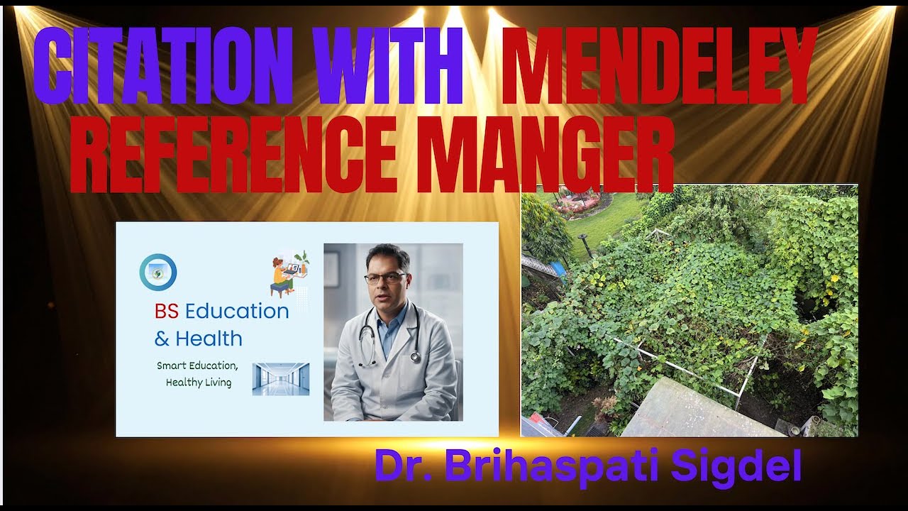 Citation with Mendeley Reference Manager