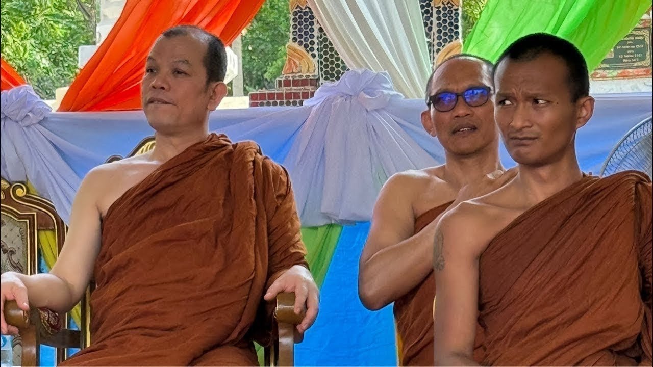 ช่วงเวลารับปรึกษา อานาปานสติ  กับครูบาทุยณ เกาะกลางน้ำ บ้านโนนผักหวาน